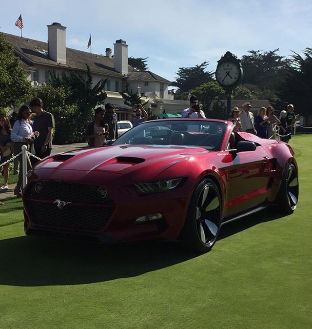 Front quarter view of the Rocket Speedster