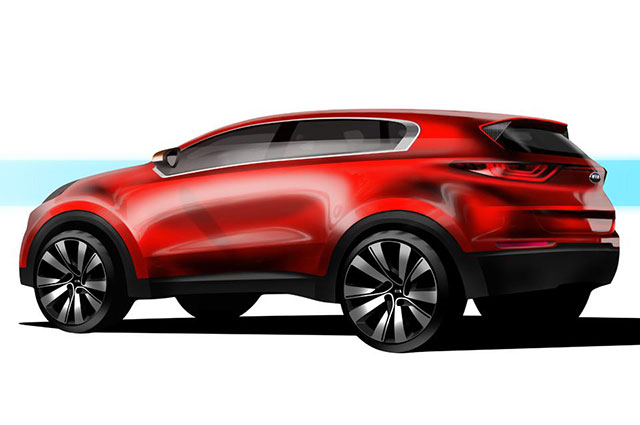 2016 Kia Sportage rear