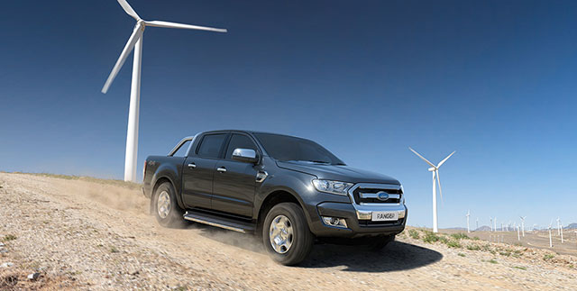 The facelifted 2015 Ford Ranger