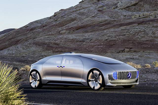 The Mercedes-Benz F 015 Luxury Motion Concept