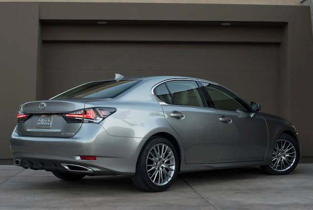 Redesigned Lexus GS sedan