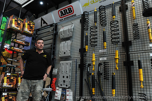 James Earle with ARB products