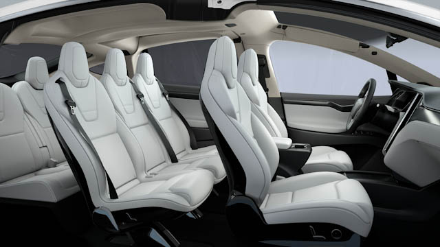 Model X interior