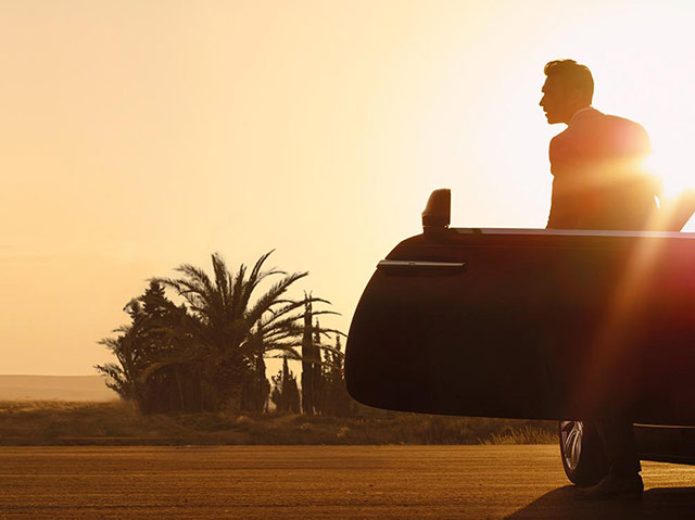 The Rolls-Royce Dawn convertible