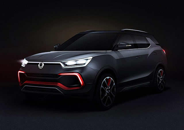 The SsangYong XLV-Air concept
