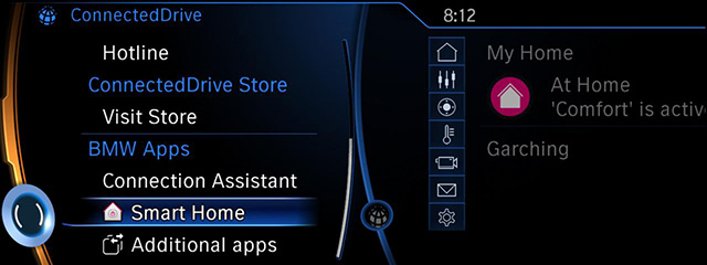 Another view of the BMW Smart Home