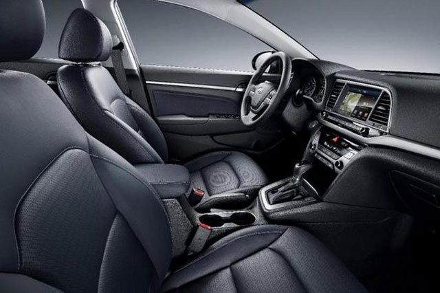 2016 Elantra interior