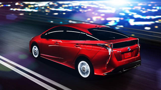 2016 Toyota Prius rear