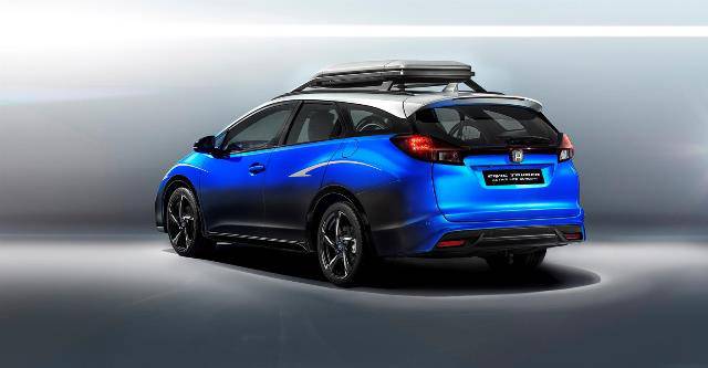Rear of the Honda Civic Tourer Active Life concept