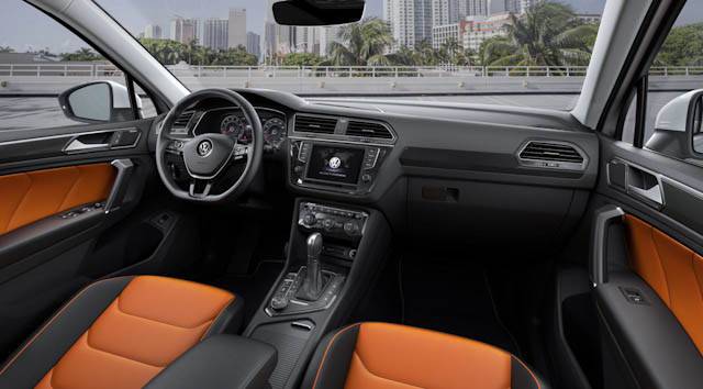 2016 Tiguan interior