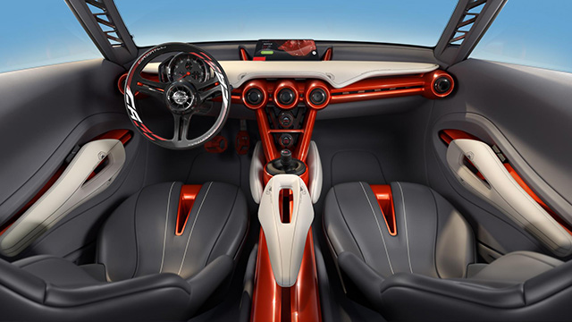 Aboard the Nissan Gripz concept