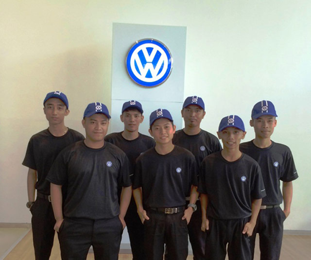 Don Bosco students graduate from Volkswagen PH TAP