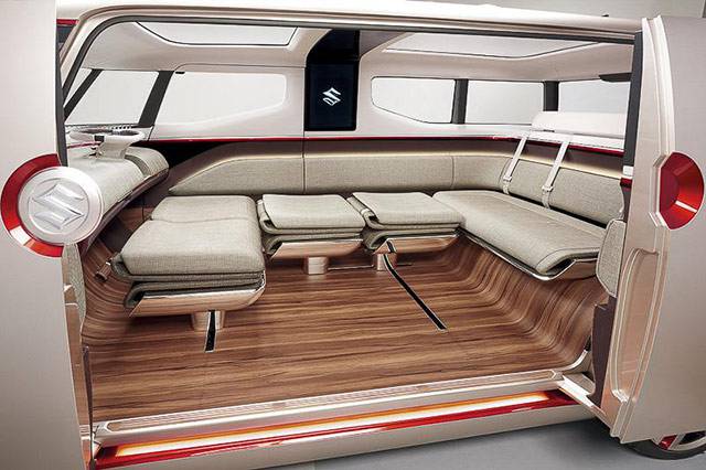 Interior of the Suzuki Air Triser concept