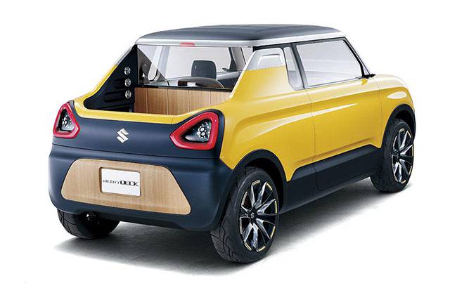 Rear of the Suzuki Mighty Deck concept