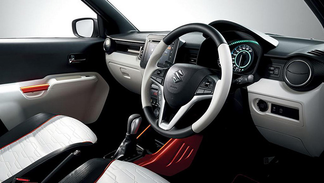The interior of the Suzuki Ignis Trail concept