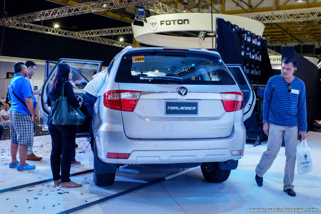 Rear of the Foton Toplander