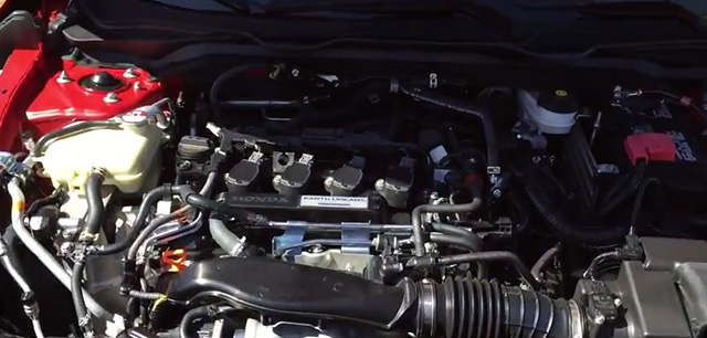 The 1.5-liter turbocharged Earth Dreams inline-four