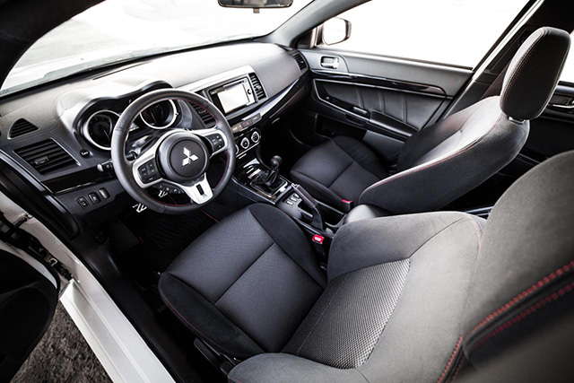 Cabin of the Lancer Evolution Final Edition