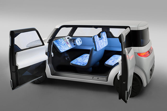 Interior of the Nissan Teatro for Dayz concept