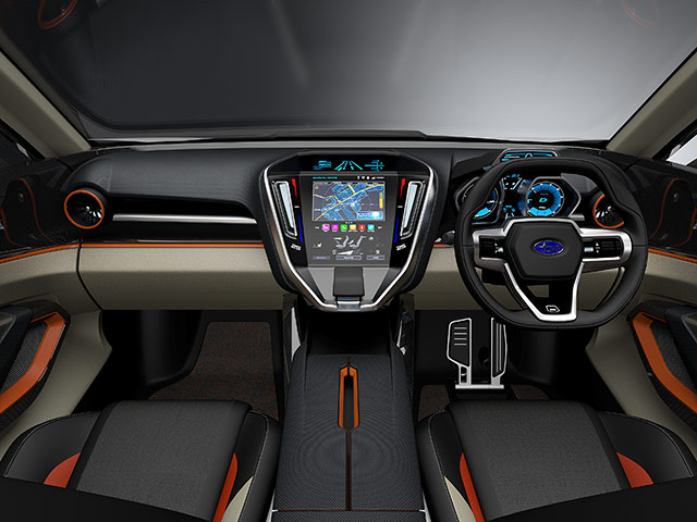 Interior of the Subaru VIZIV Future concept