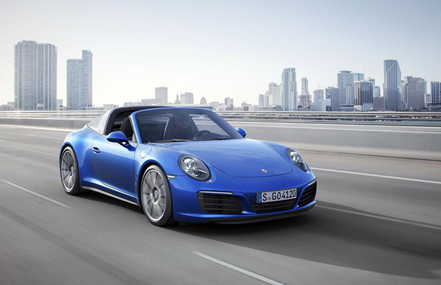 The 2016 Porsche 911 Targa 4