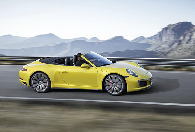 The 2016 Porsche 911 Carrera 4 Cabriolet