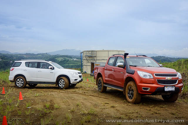 The Chevrolet Trailblazer and Colorado Tracker Pro