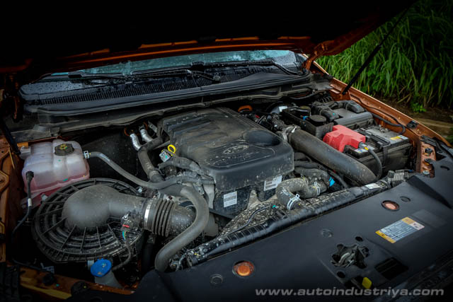 2015 Ford Ranger Wildtrak engine shot