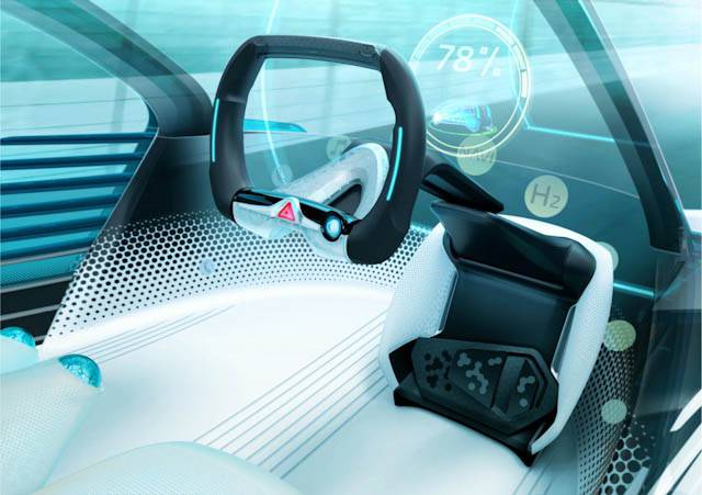 Toyota FCV Plus Concept interior