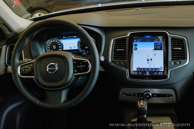 All-New XC90 dashboard shot