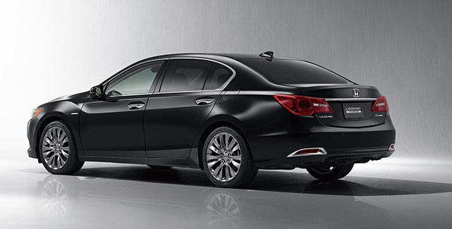 Rear of the 2016 Honda Legend