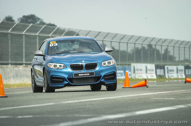 BMW M235i hits the autocross