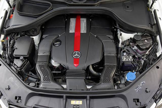 The 3.0-liter twin-turbo V6