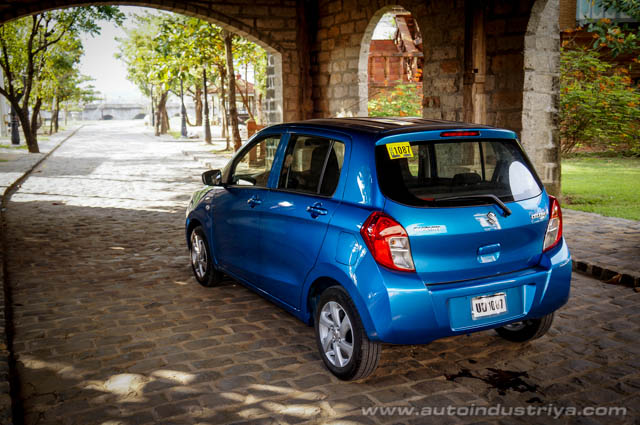 2015 Suzuki Celerio 1.0L CVT rear shot