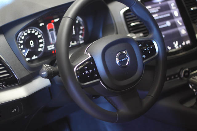 2016 Volvo XC90 driver's view