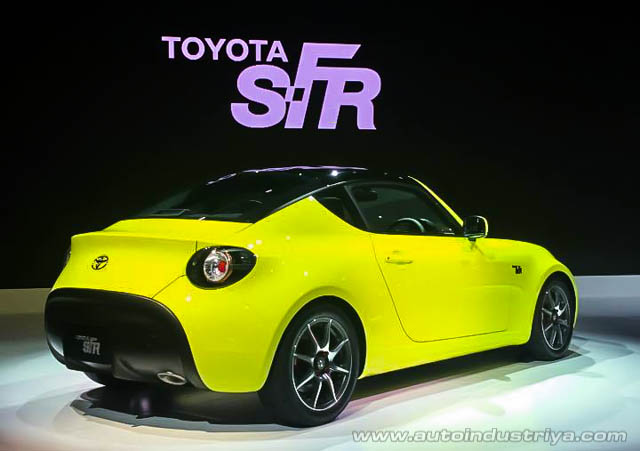 2015 Toyota S-FR Concept rear shot