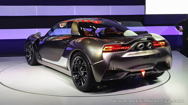 The rear of the Yamaha Sports Ride Concept
