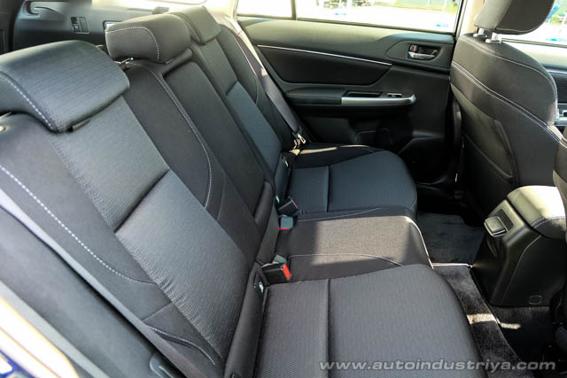 2016 Subaru Levorg interior