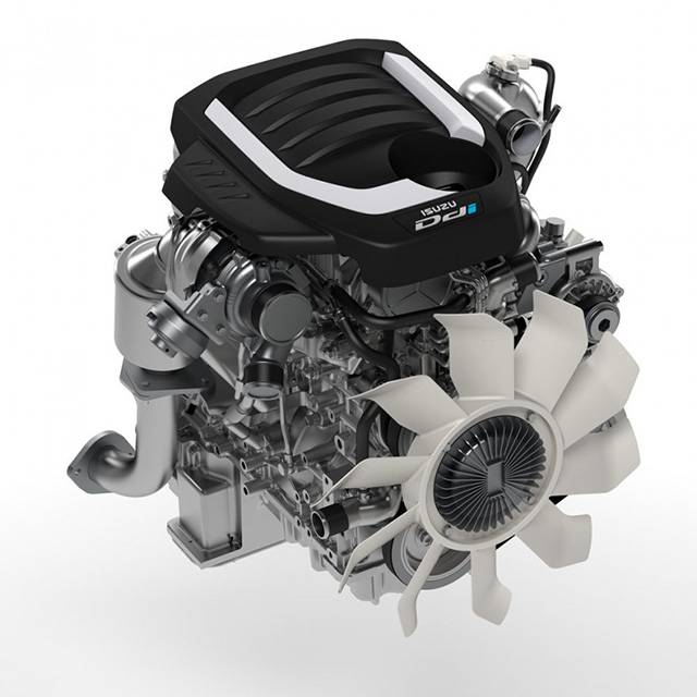 The 1.9-liter RZ4E-TC turbo diesel