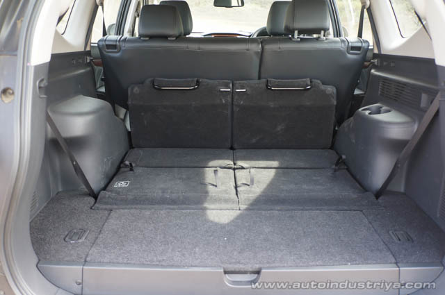 2016 Mitsubishi Montero Sport cargo area