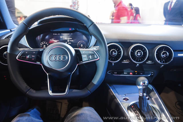 Aboard the 2016 Audi TT