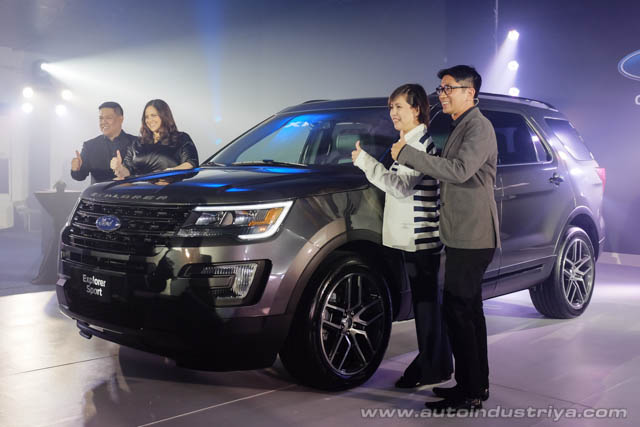 Ford Philippines launches 2016 Explorer Sport