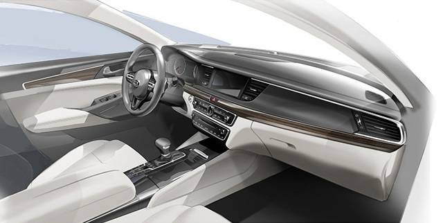 2017 Kia Cadenza interior preview