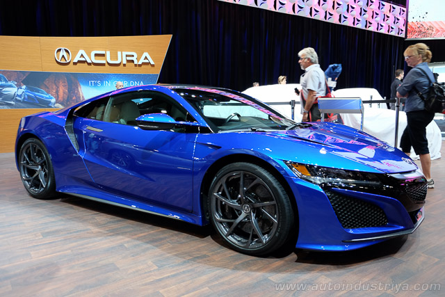 Acura NSX blue
