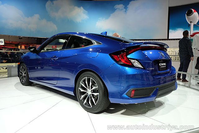 2016 Honda Civic Coupe rear