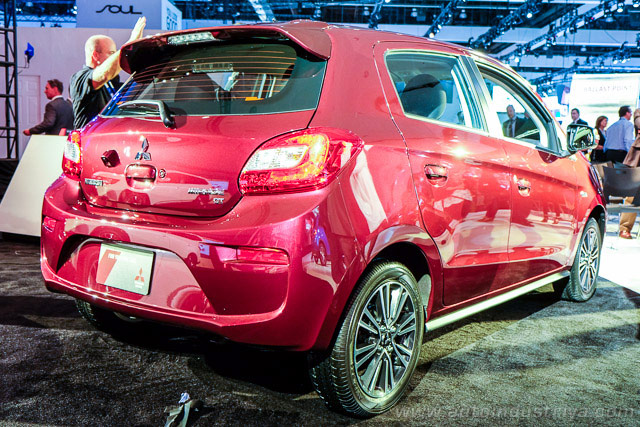 Mitsubishi Mirage rear