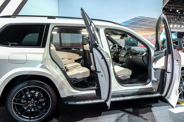 Mercedes-Benz GLS 63 AMG side seats