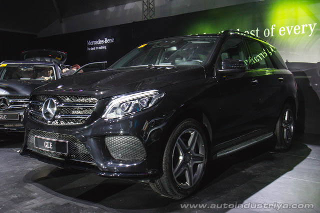 Mercedes-Benz GLE front shot