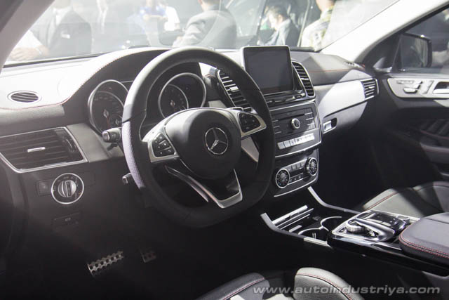 Mercedes-Benz GLE Coupe dashboard shot