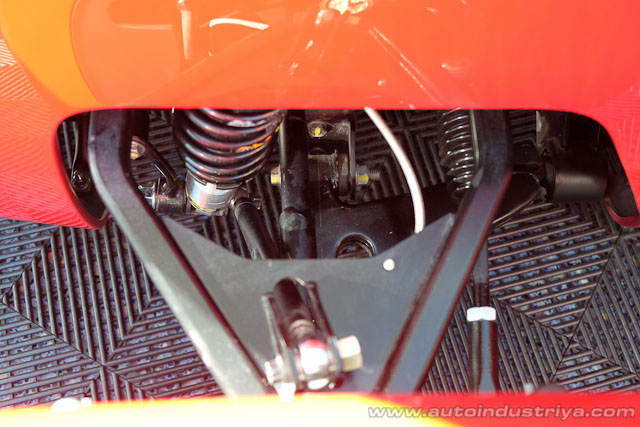 Elio Motors P5 suspension